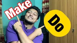 Make vs Do || very helpful tips || Difference between make and do ||