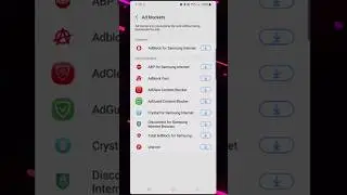 Block Ads with Samsung Internet!