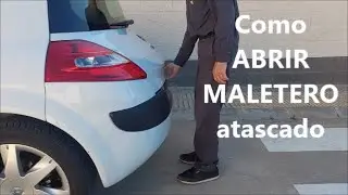 Como abrir portón maletero Renault Megane (solución) #murisec54