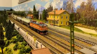 Modell i förebild | 1/87 Nyåker station | (Nyåkers pepparkakor)-Likström och Växelström