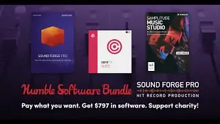 Humble Bundle ~  Sound Forge Pro Software Bundle ~ August 2021 😍💜😍