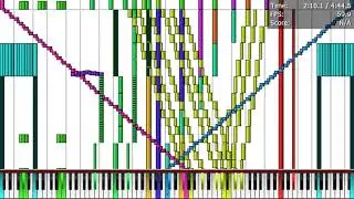 Black midi Toumei Elegy 黑 300,000 notes Made by HanErin & Kanade