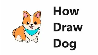 How Draw Dog - Learn how to draw a dog