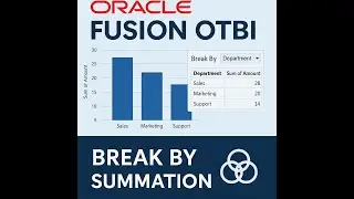 Oracle Fusion OTBI: How to Calculate Sums with Break By Field