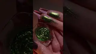 ASMR Most Perfect Green Eyeshadow #shorts #asmr