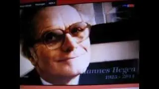 Zum Tode Hannes Hegens, 29.12.2014