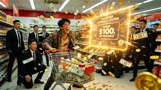 Spend 100, get 200 back! Poor guy became world's richest with cashback system!
