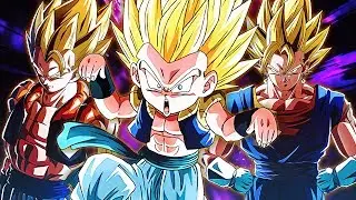 LR GOGETA & VEGITO ON FUSION CATEGORY TEAM! | DBZ Dokkan Battle