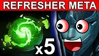 REFRESHER PHANTOM ASSASSIN DOTA 2 PATCH 7.06 NEW META FUNNY GAMEPLAY