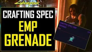 Cyberpunk 2077 - EMP Grenade Crafting Spec - Epic EMP Grenade Location