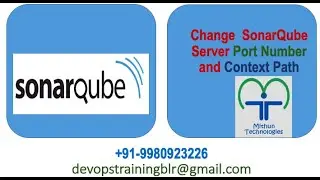 SonarQube Server Port and Context Path Change - Mithun Technologies - +91-9980923226