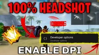 How to enable DPI on android | ff  how to enable Dpi turtorial | Dpi turtorial
