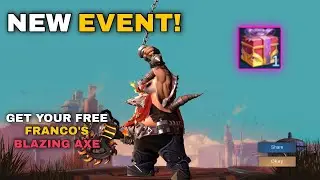 GET YOUR FREE FRANCO'S BLAZING AXE SKIN NOW! - MLBB 2021