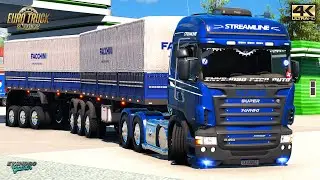 Scania R450 BR-381 Belo Horizonte até Ribeirão Preto(34 t)Peças de Automóveis Ets2 V1.57
