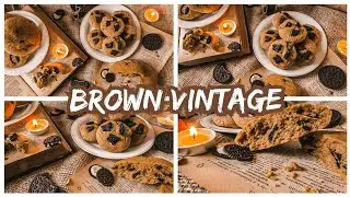 Brown Vintage - Lightroom Preset - Mobile Tutorial
