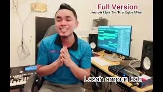 Sayunk I Love You Versi Bajau Ubian ~ Jai Musli
