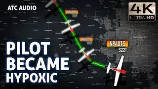 -You sound DISORIENTED, I believe you are HYPOXIC. Real ATC Audio