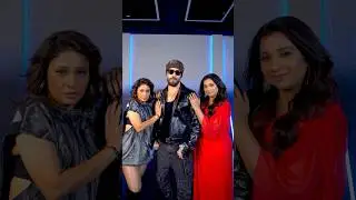 Tiger Shroff with Shreya and Sunidhi on 