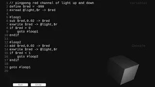 Unity Programming Language - External Device Demo