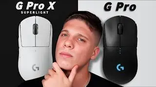 Logitech G Pro ou Logitech G Pro X Superlight | Qual comprar em 2025 com Lui