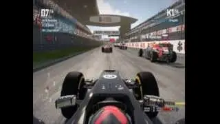Старт гран-при Китая Multi-F1. Nick Vinnik on board.