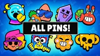 All New Animated Pins - Kenji, Moe & New Skins | Brawl Stars