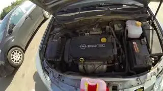 Замена Помпы / Opel Astra H