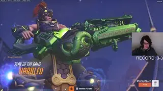 19K DMG! TOP 500 ZARYA! HARBLEU ZARYA OVERWATCH 2 SEASON 10