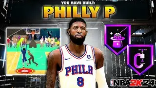 NEW 6'8 76ers PAUL GEORGE BUILD is a PROBLEM in NBA 2k24!