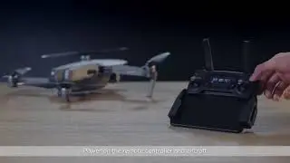DJI Mavic Pro Platinum - подключение пульта управления