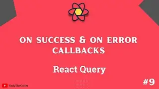 onSuccess and onError callbacks in React Query - React Query tutorial 2022 part # 9