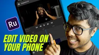 How to EDIT Videos on your Smart Phone | Free App for iPhone & Android | Adobe Rush | Sakis Space