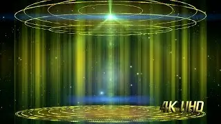 4K Light Circle Arena Video Motion Background