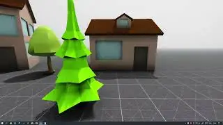 Тестовая сцена в Godot 4