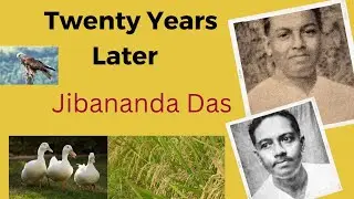 Twenty Years Later by Jibananda Das #poetry #literature #english #bengalipoet #poetrycommunity #poet