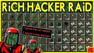 Rust RAiDiNG RiCH HACKERS - Wealthy Revenge Raid (Jackpot Raids Loot)