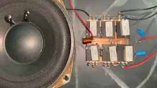 SC5200 and SA1943 - small test- Amplifier- single power. +15v