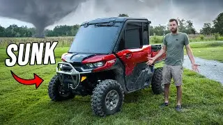 Major HURRICANE SUNK My Can-Am Defender!