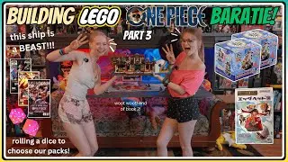 Build and Chill with Us! Building the LEGO One Piece Baratie + Opening Random OP Boosters! Part 3