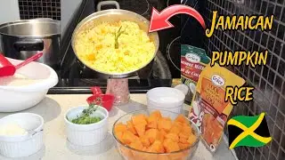 How To Cook Jamaican PUMPKIN RICE (Step-by-step on how to....)