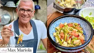 COLD PASTA SALAD (with Zucchini and Salmon) ready in 12 MINUTES - Recipe by Chef Max Mariola