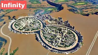 The Infinity City: How to Build a Stunning City with a Canal in Cities Skylines (E1)