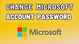 How to change Microsoft account password ?
