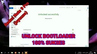Unlock Bootloader redmi note 9 pro(joyeuse) Tanpa waktu tunggu 720 jam Pasti work