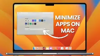 Tips For New Macbook Users.  How To Minimize Apps?