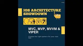 iOS Architecture Showdown: MVC vs MVP vs MVVM vs VIPER 🔥 