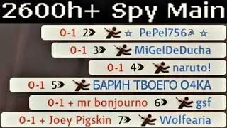 TF2 Pub Hero #4 - lil1os🔸2600h+ Spy Main Experience