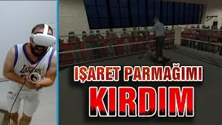 RAKİBE VURMAK İSTERKEN DUVARA YUMRUK ATTIM / YIKIM DOLU BOKS MAÇI
