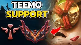 TEEMO SUPPORT GRANDMASTER GAMEPLAY, LOL OFF-META BUILD/GUIDE, HOW TO PLAY TEEMO SUPPORT