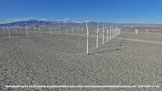 video dji wind turbines palm springs big bear snowcapped mountains by alan gough dec 2016